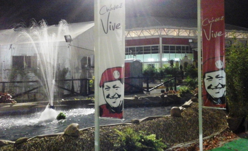 Exposición Hugo Chávez, en la FitVen 2014
