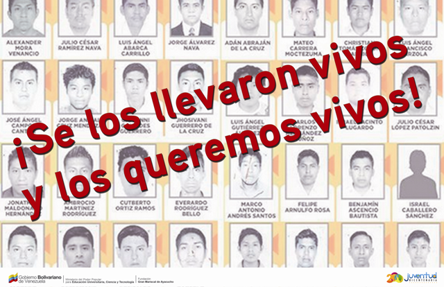 Mexicanos desaparecidos