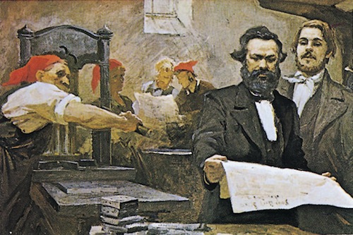 Marx y Engerl