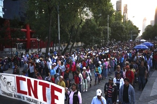 Protesta en México