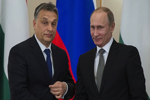 Putin en Hungría