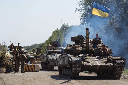 Ucrania tanques