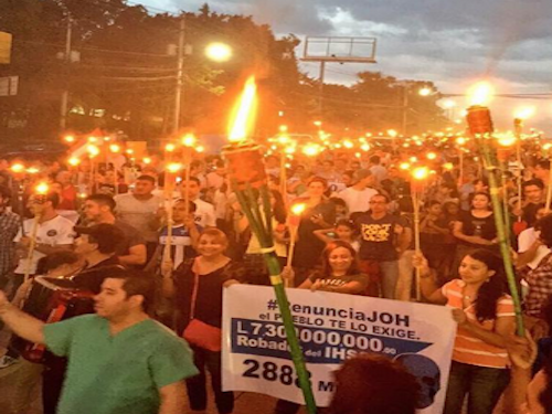 Honduras marcha