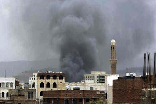 Bombardeos yemen