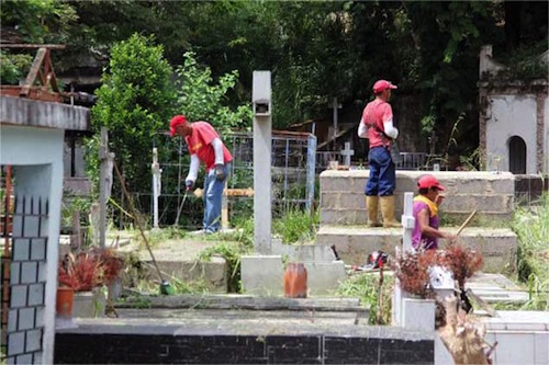 Cementerio en Vargas