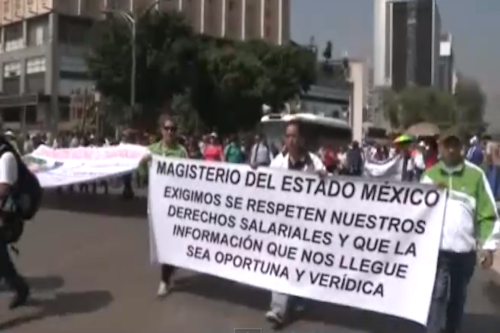 Protesta en México