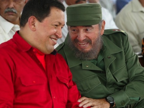 Chávez y Fidel