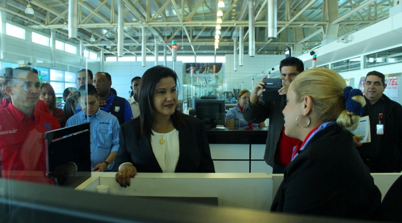 En recorrido por el Aeropuerto Internacional de Maiquetía se constató la calidad de los servicios que allí se ofrecen