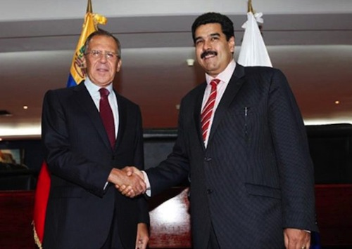 Lavrov y Maduro