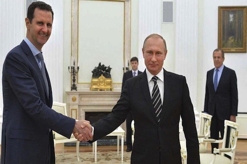 Al Assad y Putin