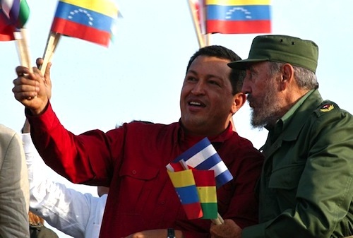 Chávez y Fidel