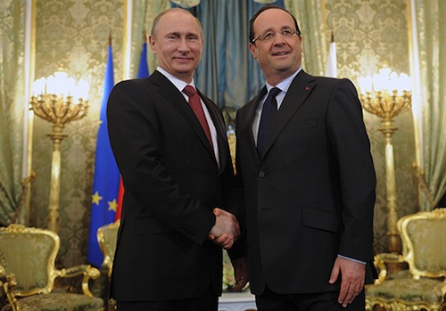 Putin y Hollande