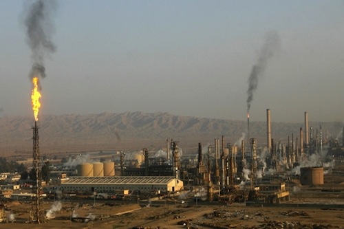 refinería Irak