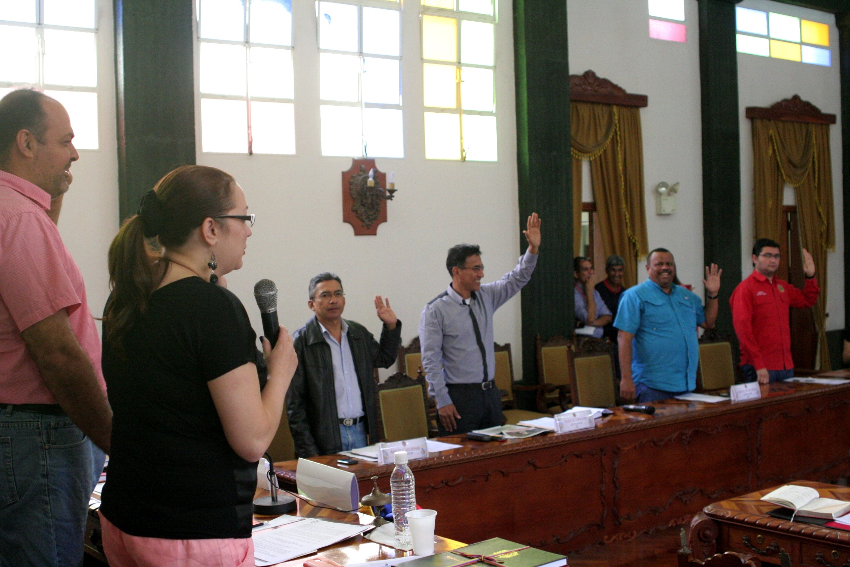 foto prensa CLEB MÉRIDA JURAMENTACIÓN COMISIONES (19-01-16)