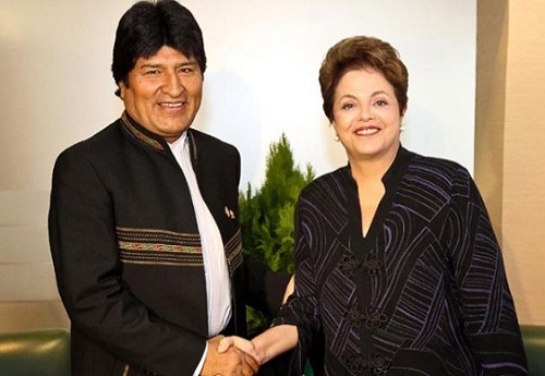 Evo y Dilma