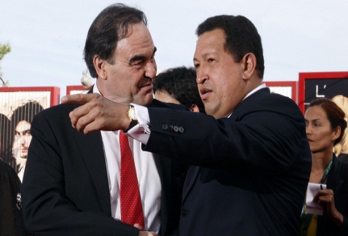 Stone y Hugo Chávez