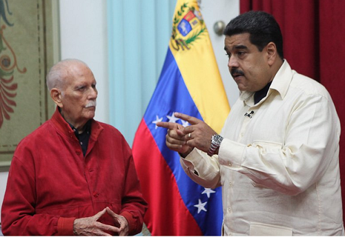 JVR y Nicolás Maduro