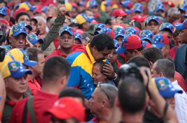 Maduro con el pueblo
