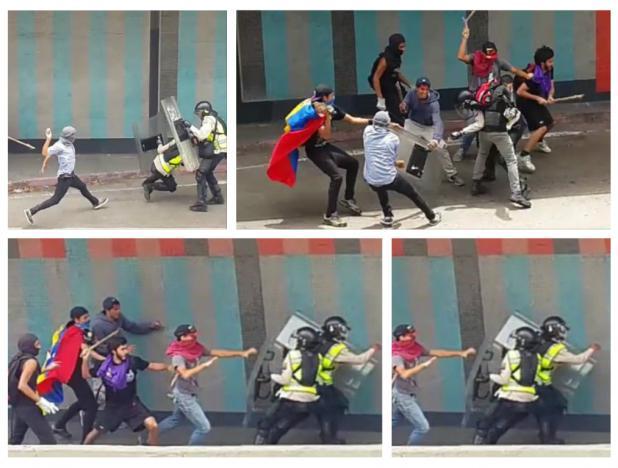 francisco-velasquez-Capturados-siete-individuos-acusados-de-hechos-violentos-en-Caracas--y-agresi-n-a-PNB-Dubraska-Alvarez