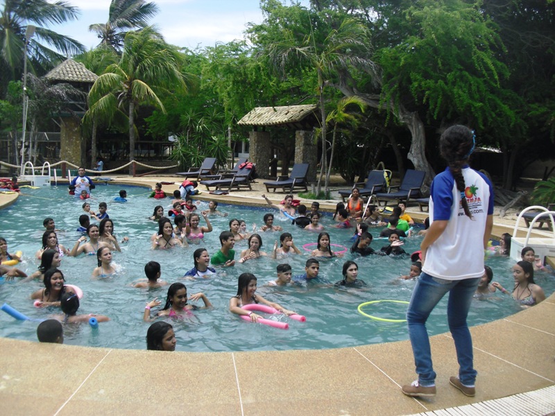 Actividades acuáticas propiciaron la integración de niños, niñas y jóvenes de Paraguaná, estado Falcón