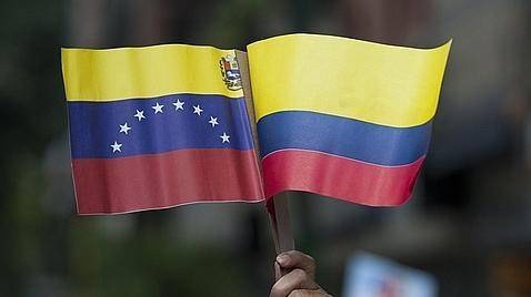 Banderas Colombia Venezuela