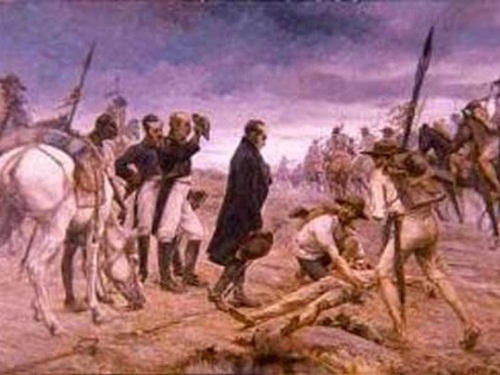 Simón Bolívar paso por Los Andes