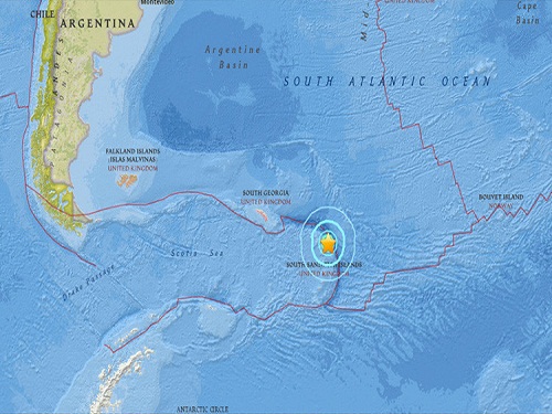 Terremoto en el Atlántico