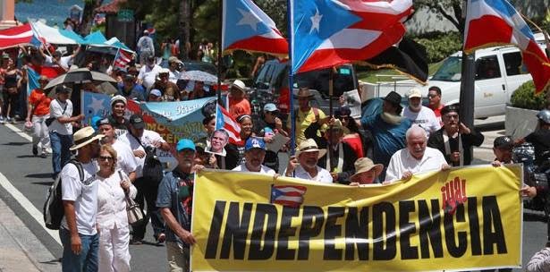 Independentistas-marchan-en-San-Juan-Puerto-Rico
