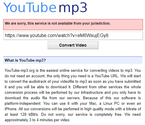 youtube-mp3-conversion-site-message