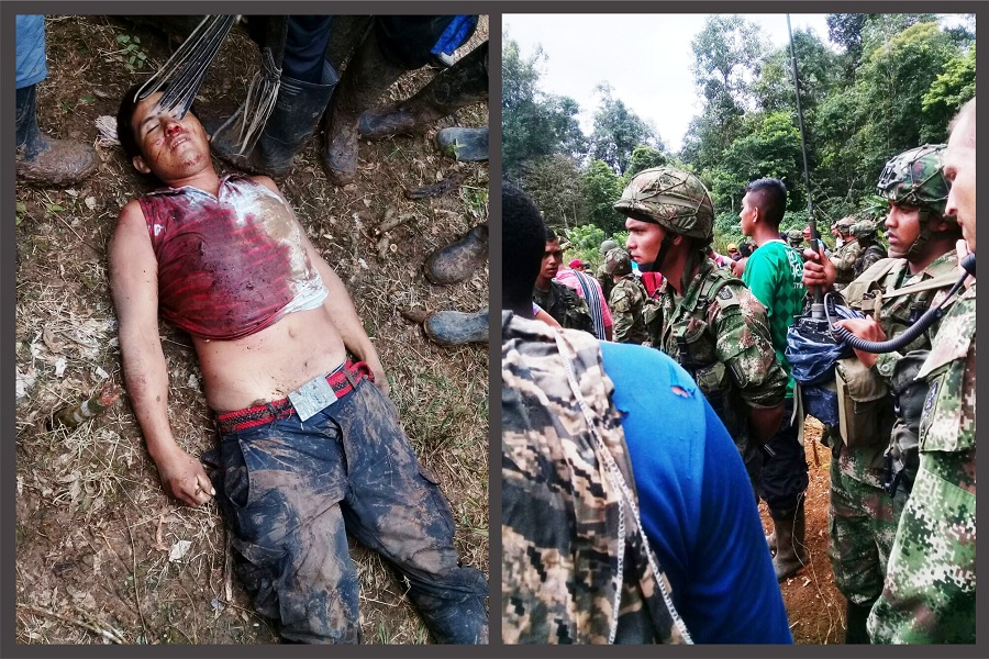 Ejercito y Policía asesina campesinos Tumaco