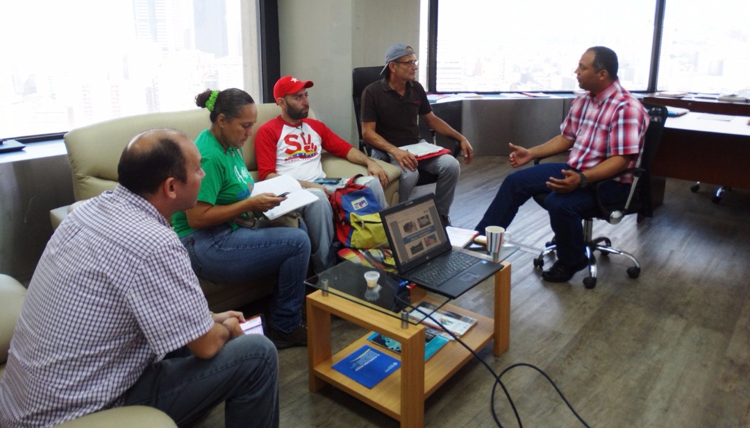 Encuentro Minpesca con representantes de Somos Venezuela parroquia El Paraíso 1