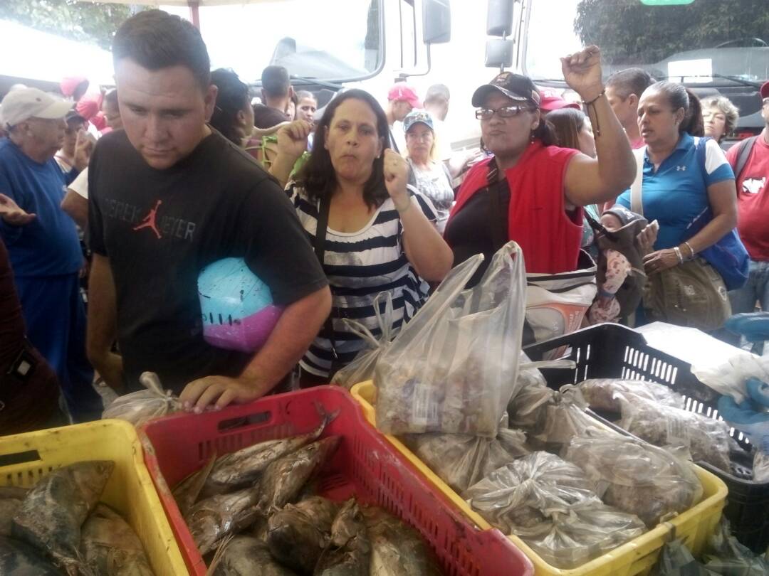 Jornadas de venta de pescado, sábado 1