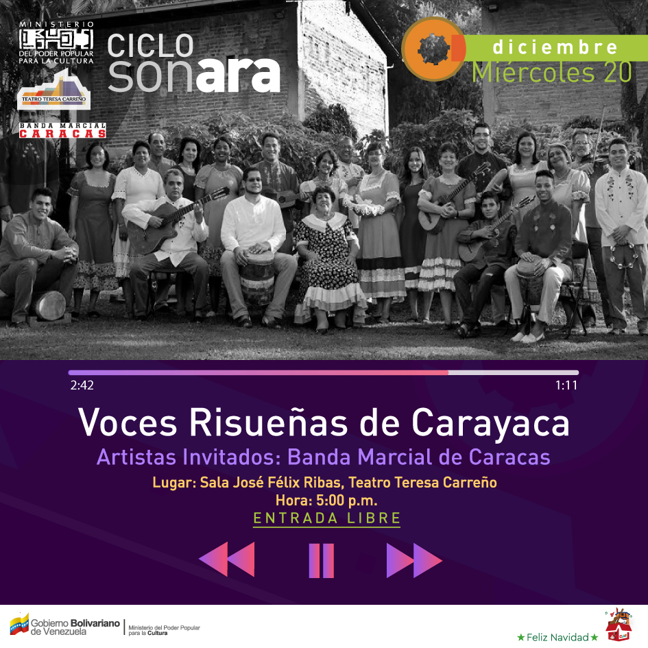 Voces Risueñas de Carayaca y Banda Marcial CCS