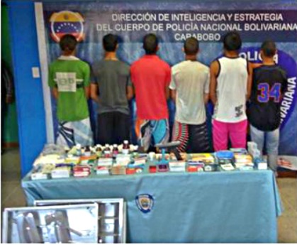 Cpnb desmantela la banda “El Chivo” con detención de seis sujetos (1)