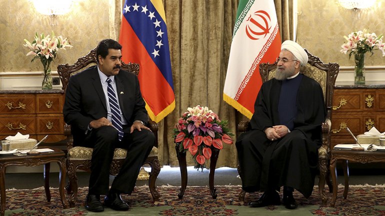 Venezuela-Irán-presidentes