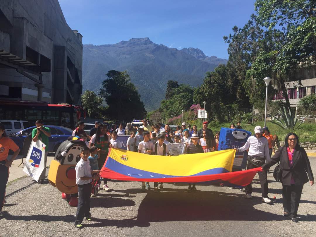 Ruta del Frente Preventivo llenó de alegría y colorido al estado Mérida (1)