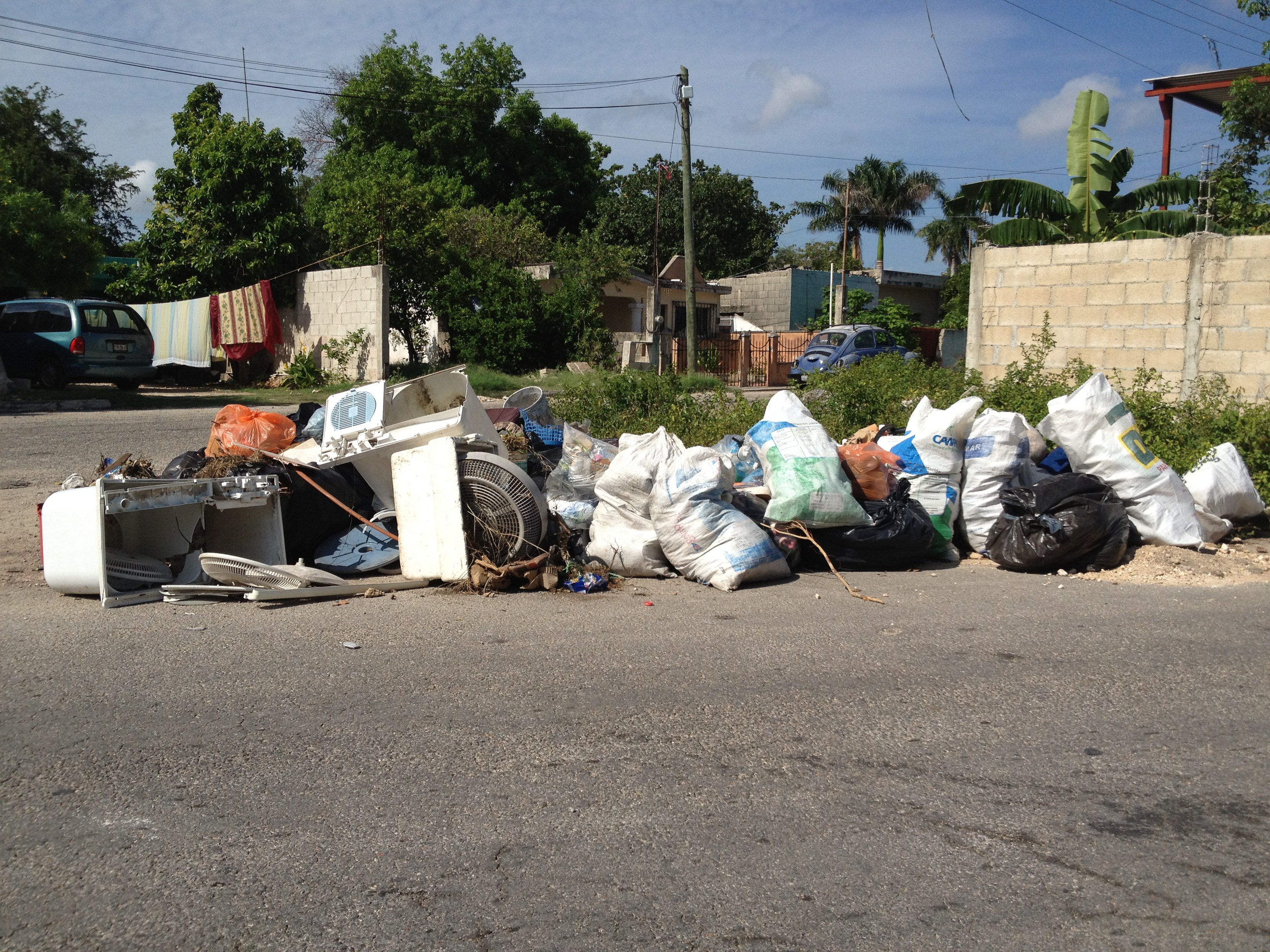 basura en Mérida