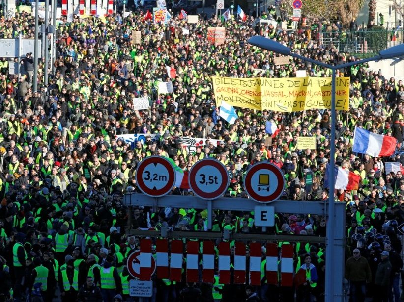 Manifestación novena semana 