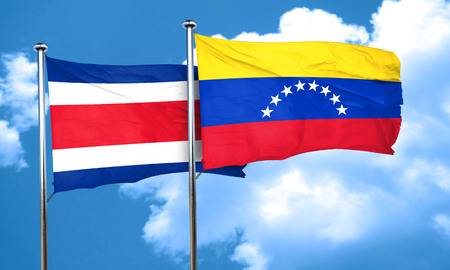 58658227-costa-rica-flag-with-venezuela-flag-3d-rendering
