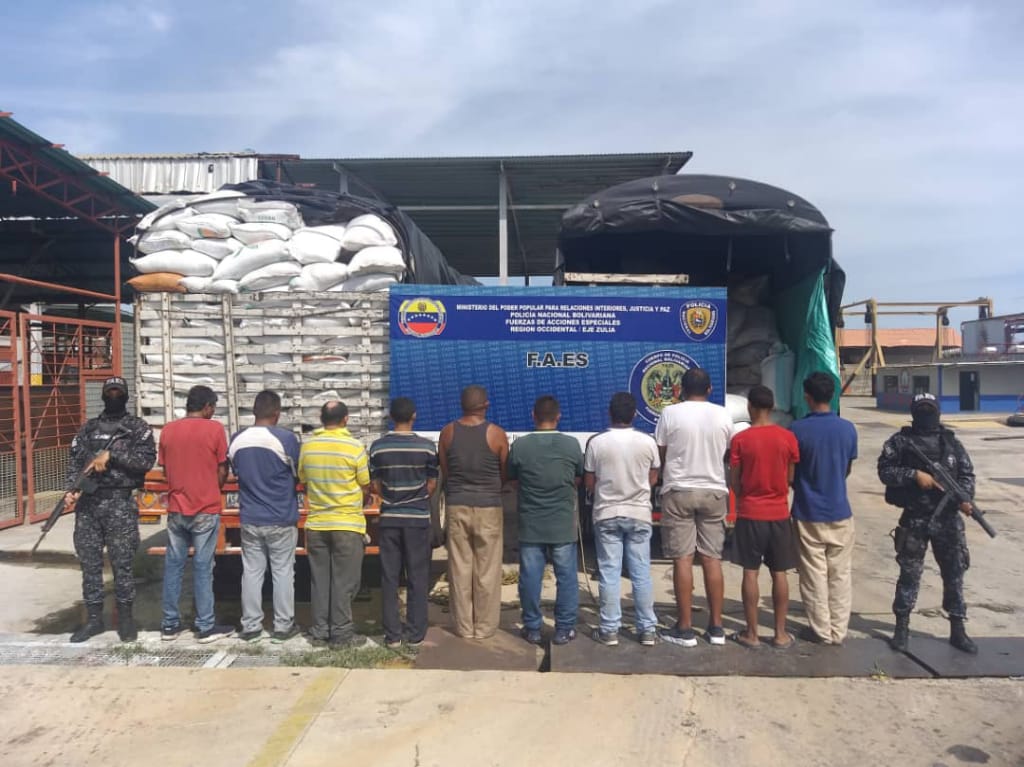 Incautados más de 41 mil kilos de material estratégico en Zulia y Bolívar (1)