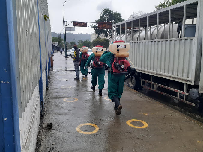 Realizan la décima octava jornada de desinfección de la Gran Misión Venezuela Bella (5)