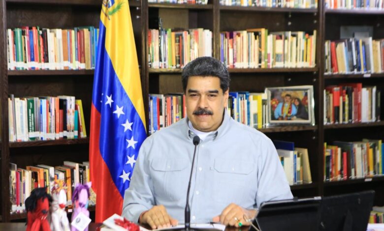 Maduro contacto telefónico