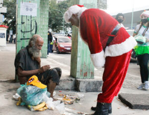 Santa En las calles