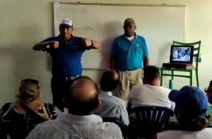 Realizan 1er taller de certificación Tecno-Política en Antolín del Campo