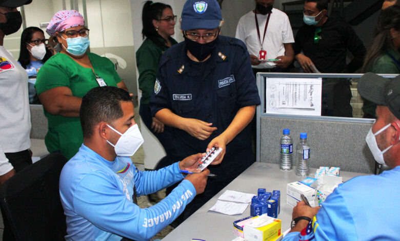 Trabajadores del VEN911 recibieron jornada médico integral