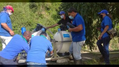 Jehyson Guzmán, rehabilita Planta Potabilizadora de Mucujepe en municipio Alberto Adriani en Mérida