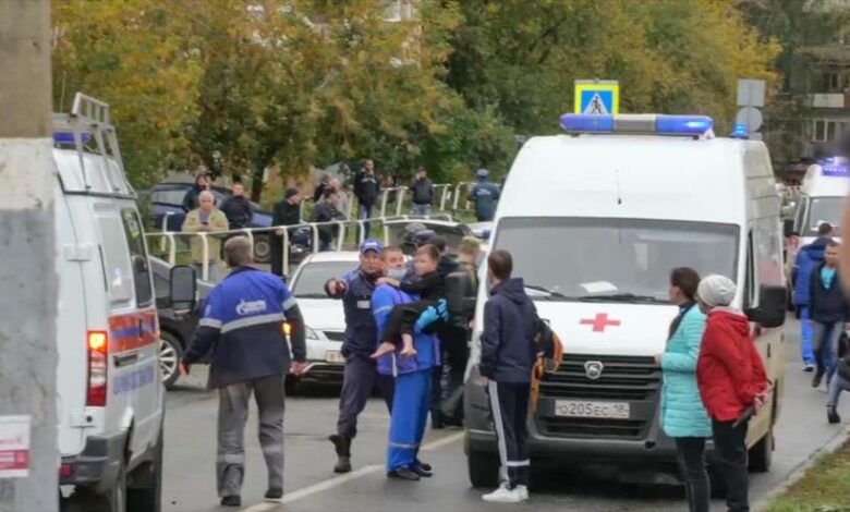 Rusia: Un tiroteo dejó 13 muertos y 20 heridos en una escuela
