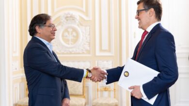 El Presidente Petro recibió Credenciales del Embajador de Venezuela Félix Plasencia