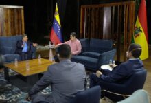 Presidente Maduro realizó un encuentro con el canciller de Bolivia
