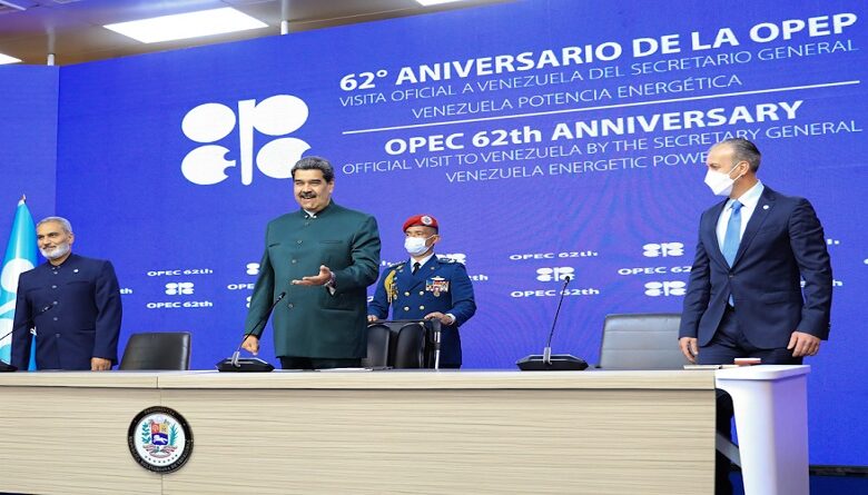 Presidente Maduro recibió al Secretario General de la OPEP